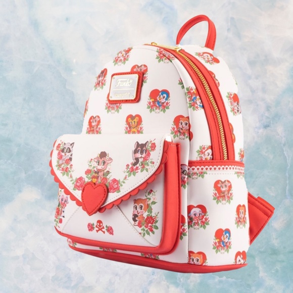 Loungefly Funko Villainous Valentines‎ Mini Backpack and Wallet main image 8